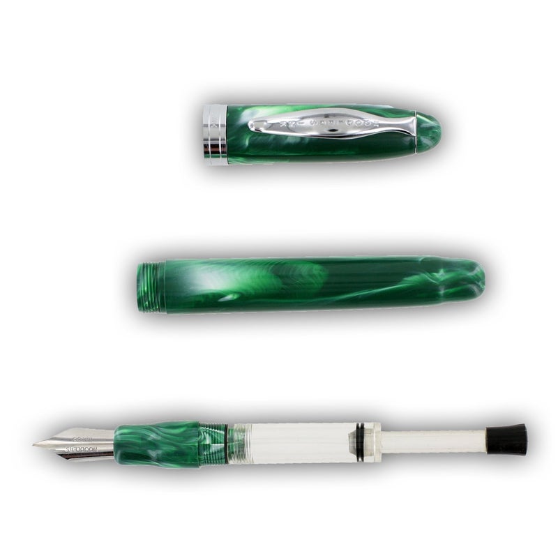 Noodler's Ink Ahab Flex Nib Jade Fountain Pen - ND-15031 - Image 3